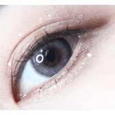 LensTown Lighly Rose Berry (30p) — both eyes wearing the contact lenses