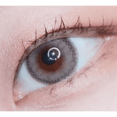 LensTown Lighly Rose Cacao (30p) — single-eye close-up showing the contact lens appearance