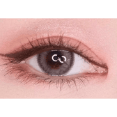 LensTown Lighly Rose Cacao (30p) — single-eye close-up showing the contact lens appearance