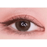 LensTown Lighly Rose Khaki (30p) — single-eye close-up showing the contact lens appearance