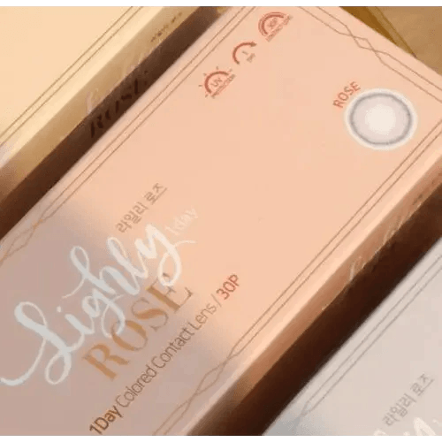 LensTown Lighly Rose Rose (30p) — contact lens packaging