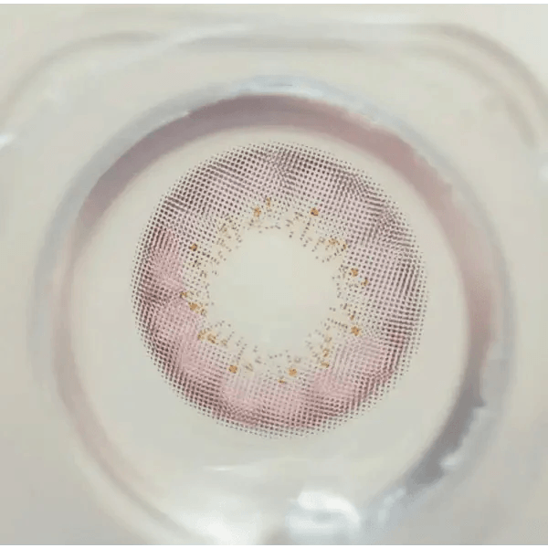 LensTown Lighly Vanada Berry Pink (20p) colored contact lens, 13.6mm graphic diameter, Daily wear