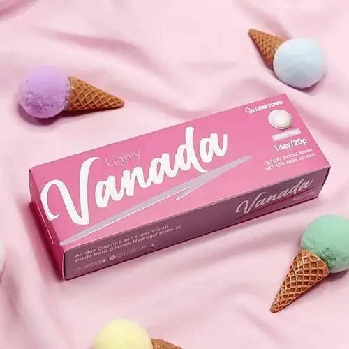LensTown Lighly Vanada Berry Pink (20p) — contact lens packaging