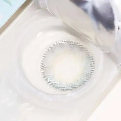 LensTown Lighly Vanada Emerald Gray (20p) colored contact lens, 13.6mm graphic diameter, Daily wear