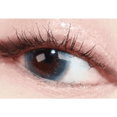 LensTown Lighly Vanada Emerald Gray (20p) — single-eye close-up showing the contact lens appearance
