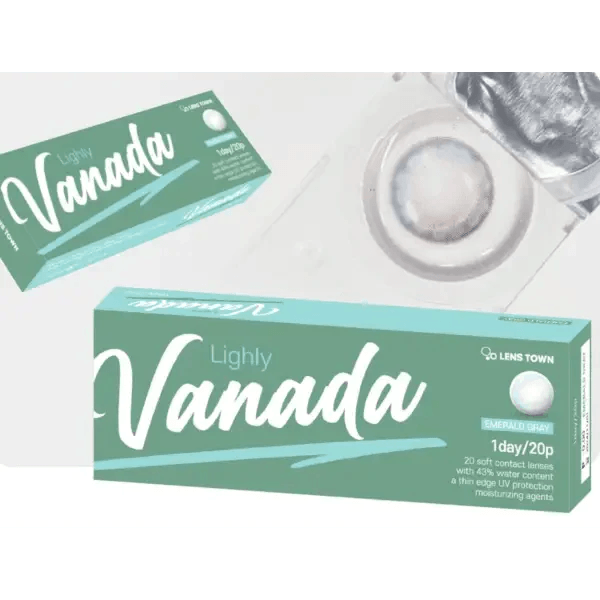 Lighly Vanada Emerald Gray 13.6mm (20p)