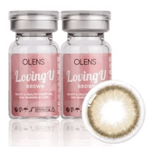 Olens Loving U Brown — contact lens packaging