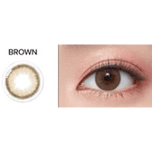 Olens Loving U Brown — contact lens product information graphic