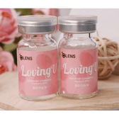 Olens Loving U Brown — contact lens packaging