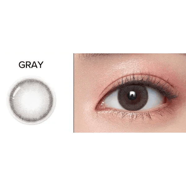 Olens Loving U Gray — contact lens product information graphic