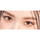 LensVery Lumie Deep Brown colored contact lens, 13.1mm graphic diameter, Monthly wear