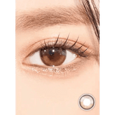 LensVery Lumie Deep Brown colored contact lens, 13.1mm graphic diameter, Monthly wear