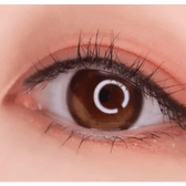 LensVery Lumie Deep Brown colored contact lens, 13.1mm graphic diameter, Monthly wear