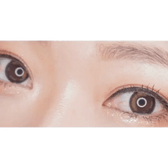LensVery Lumie Soft Black colored contact lens, 13.1mm graphic diameter, Monthly wear