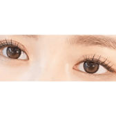 LensVery Lumie Soft Black colored contact lens, 13.1mm graphic diameter, Monthly wear