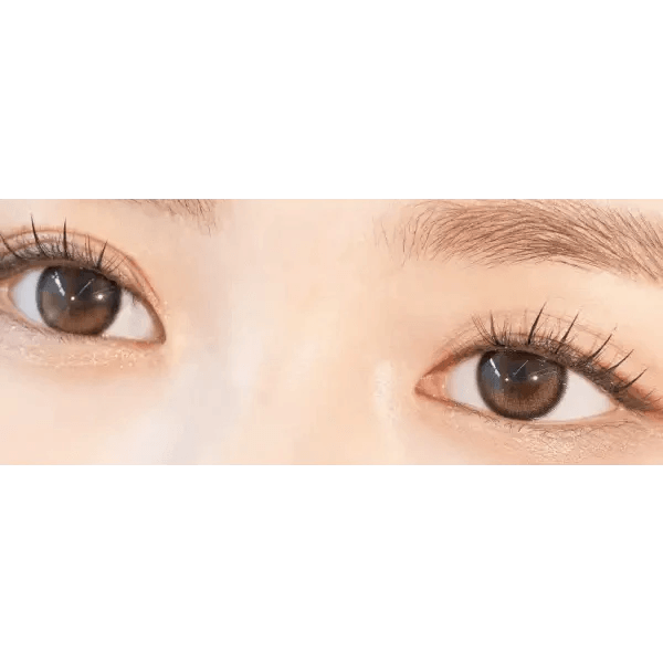 LensVery Lumie Soft Black colored contact lens, 13.1mm graphic diameter, Monthly wear