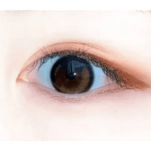 LensVery Lumie Soft Black colored contact lens, 13.1mm graphic diameter, Monthly wear