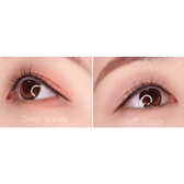 LensVery Lumie Soft Black colored contact lens, 13.1mm graphic diameter, Monthly wear