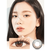 LensVery Lumie Soft Black colored contact lens, 13.1mm graphic diameter, Monthly wear
