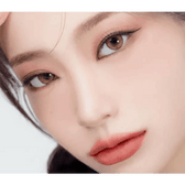 LensRang Mad Eye Brown — model portrait showing the contact lens look