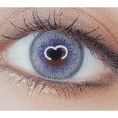 LensRang Mad Eye Gray — single-eye close-up showing the contact lens appearance