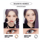 LensRang Mad Eye Gray — contact lens appearance comparison