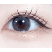 LensVery Mauve Deep Gray colored contact lens, 13.2mm graphic diameter, Monthly wear