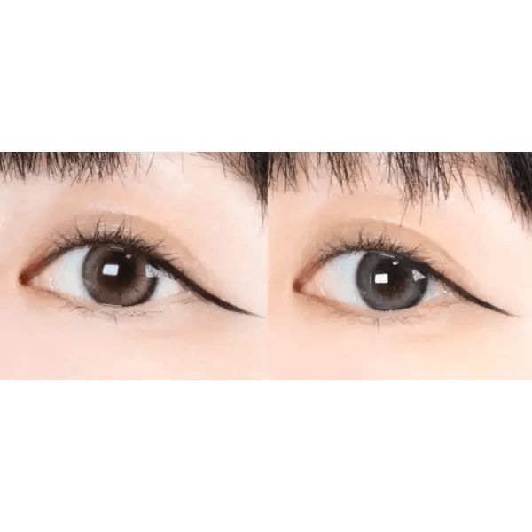 LensVery Mauve Milk Brown colored contact lens, 13.1mm graphic diameter, Monthly wear