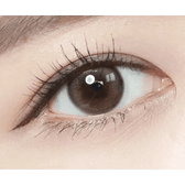 LensVery Mauve Milk Brown colored contact lens, 13.1mm graphic diameter, Monthly wear