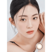 LensVery Mauve Milk Brown colored contact lens, 13.1mm graphic diameter, Monthly wear