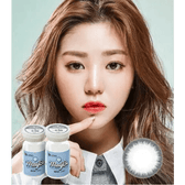 Olens Maybe Gray — model portrait showing the contact lens look