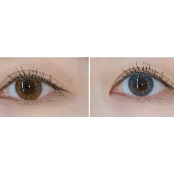 Olens Maybe Gray — contact lens appearance comparison