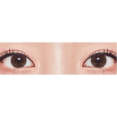 Olens Marry Me Choco — both eyes wearing the contact lenses