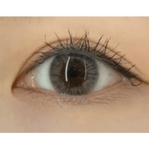 Olens Marry Me Gray — single-eye close-up showing the contact lens appearance