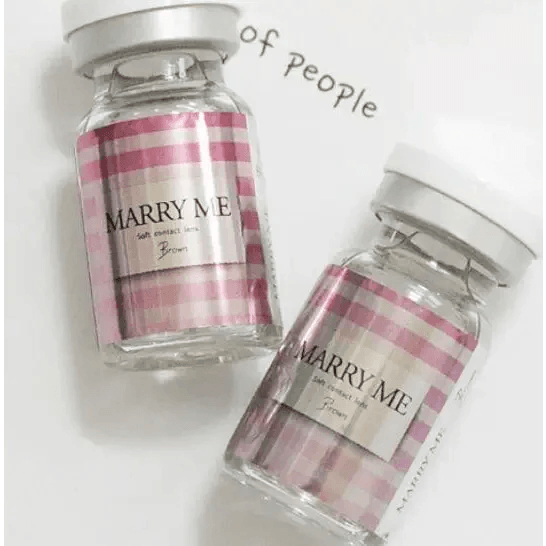 Olens Marry Me Honey Brown — contact lens packaging