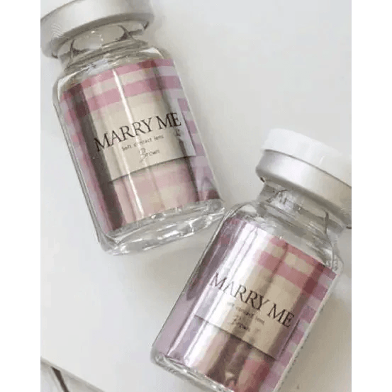Olens Marry Me Orange Brown — contact lens packaging