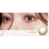 LensTown Mio Blonde Hazel — contact lens product information graphic
