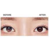 Olens Misty Romantic Choco (20p) — contact lens appearance comparison