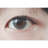 Olens Modernique 3 Color Gray — single-eye close-up showing the contact lens appearance