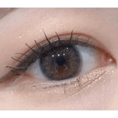 Olens Modernique 3 Color Gray — single-eye close-up showing the contact lens appearance