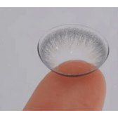 Olens Modernique 3 Color Gray — close-up of the contact lens design