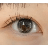 Olens Modernique 3 Color Gray — single-eye close-up showing the contact lens appearance