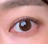Olens Monet Brown Toric colored contact lens, 13.4mm graphic diameter, 3-6 Months wear