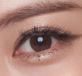 Olens Monet Brown Toric colored contact lens, 13.4mm graphic diameter, 3-6 Months wear