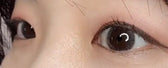 Olens Monet Gray Toric colored contact lens, 13.4mm graphic diameter, 3-6 Months wear