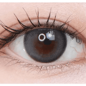 Olens Mood Night 1Day Mood Gray (20p) — single-eye close-up showing the contact lens appearance