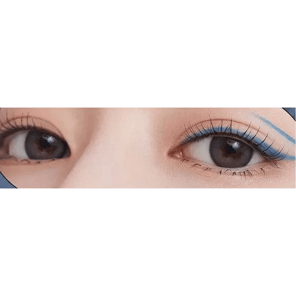 Olens Mood Night Mood Gray Toric colored contact lens, 13.3mm graphic diameter, Monthly wear