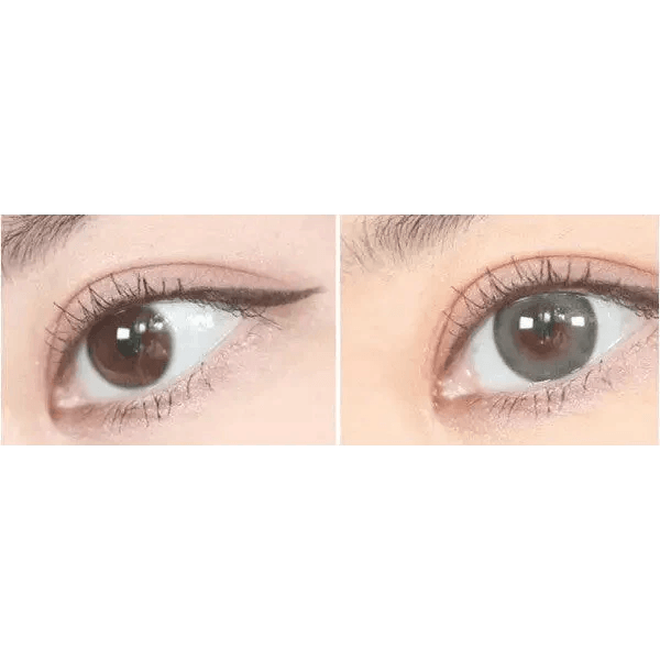 Olens Mood Night Mood Gray Toric colored contact lens, 13.3mm graphic diameter, Monthly wear
