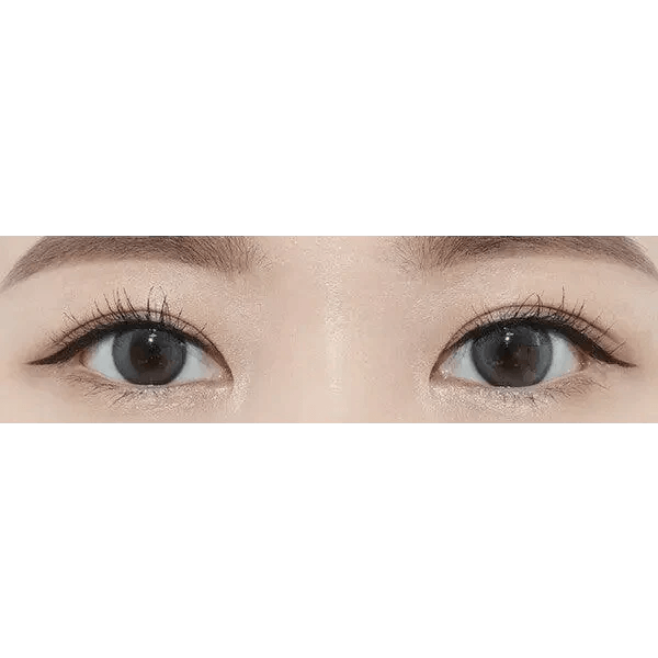 Olens Mood Night Mood Gray Toric colored contact lens, 13.3mm graphic diameter, Monthly wear
