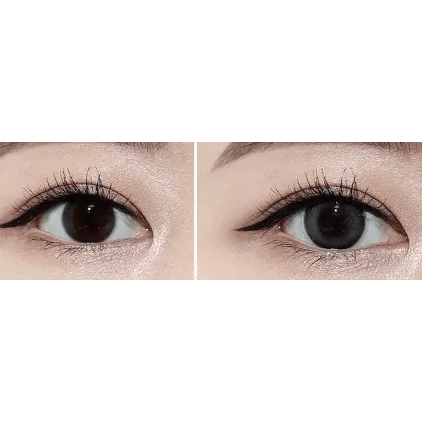 Olens Mood Night Mood Gray Toric colored contact lens, 13.3mm graphic diameter, Monthly wear